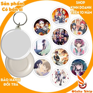 20/640 Mẫu> Móc khóa Anime No game no life Trò Chơi Định Đoạt,OreGairu kuzu no honkai, Vua đầu bếp Shokugeki no Soma