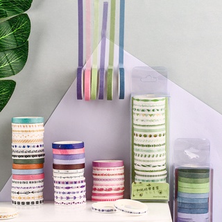 20 cuộn băng keo washi tape trang trí sổ tay