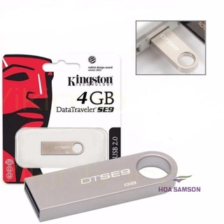 Usb Kingston 4gb 2.0 thiết kế nhỏ gọn, vỏ kim loại, chống nước
