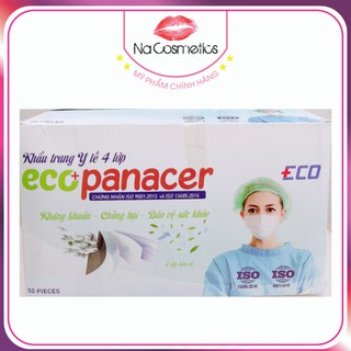 Hộp 50 Cái Khẩu Trang Y Tế 4 Lớp (Hàng chính hãng)