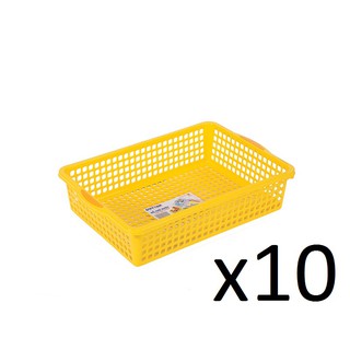 Bộ 10 Rổ chữ nhật Duy Tân 2T6 ( Màu sắc ngẫu nhiên )
