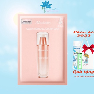 Mặt Nạ JM SOLUTION Glow Luminous Aurora Mask 30ml (miếng lẻ) làm trắng da và cải thiện nếp nhăn hiệu quả