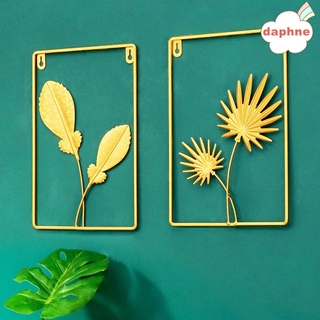 DAPHNE Khung Sắt Treo Tường Trang Trí Hình Lá Bạch Quả