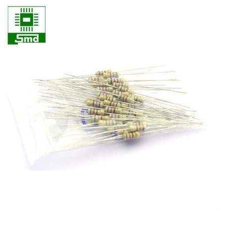 Điện trở 1/4W 5% (1k-620k) (Gói 50 con)