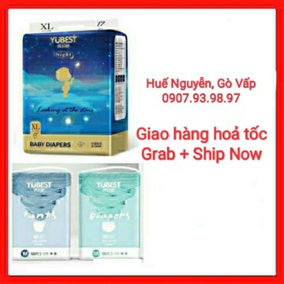 [HCM SẴN] Bỉm YUBEST Night/ Natural nội địa Trung Siêu thấm quần / dán đủ size S132/M108/L96/XL84/XXL72
