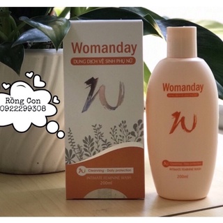 Dung dịch vệ sinh phụ nữ Womanday 200ml