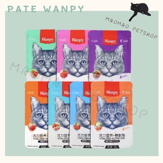 PATE WANPY thức ăn cho mèo 80gr