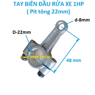 01 tay biên đầu bơm rửa xe cô doa 1 HP