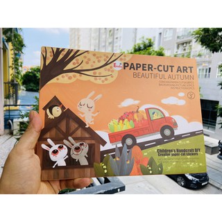 Đồ chơi cắt giấy thủ công Paper cut art endu