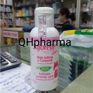 Dung dịch vệ sinh bé gái SAFORELLE MISS 100ml