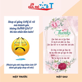 THIỆP CÁM ƠN-thẻ cám ơn -Thank You Card