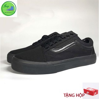 Giày Thể Thao vns old skool đen full thấp cổ cho cả nam và nữ,  giày thể thao97