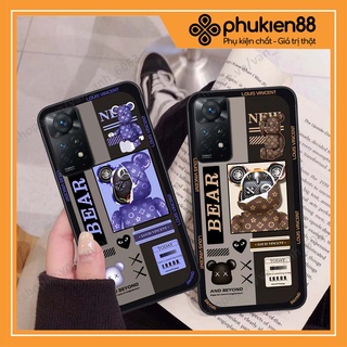 Ốp lưng Xiaomi Redmi K40 / K40 Pro / Gaming hình kaws, bear brick, venom thời trang siêu ngầu
