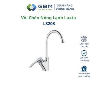 [Mã BMBAU300 giảm 10% đơn 499K] Vòi Chén Nóng Lạnh Luxta L3203-VLXD XANH -VLXD XANH