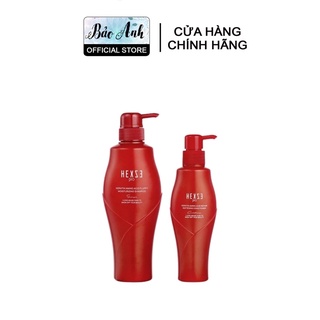 Cặp dầu gội đầu HEXZE mềm mượt tóc, kiềm dầu tốt