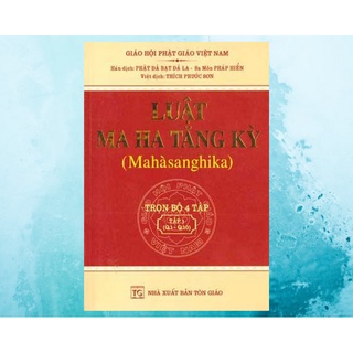 Sách - Combo Luật Ma Ha Tăng Kỳ (Bộ 4 Tập)