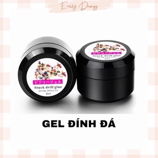 [RẺ VÔ ĐỊCH] Gel đính đá nail hũ nhỏ - Stuck Drill Glue 8ml - siêu bền dùng trong thiết kế móng