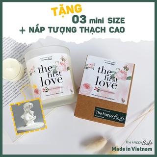 Quà 8 3 cho người yêu Nến thơm phòng tinh dầu thiên nhiên Hũ 200 gram/ 9 mùi/ Từ sáp đậu nành và tinh dầu tự nhiên