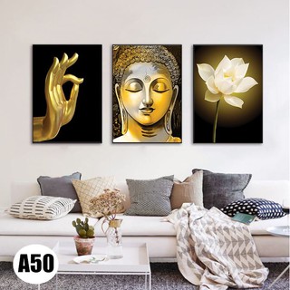 Bộ 3 bức tranh Phật CHỌN KHUNG