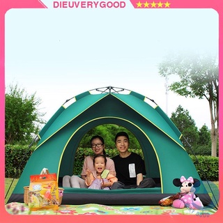 lều phượt du lịch rằn ri nhỏ, lều phượt tự bung lớn 5 6 người chống muỗi nước dieushop