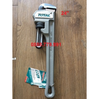 Mỏ lết răng  tay cầm nhôm total THTAL17246