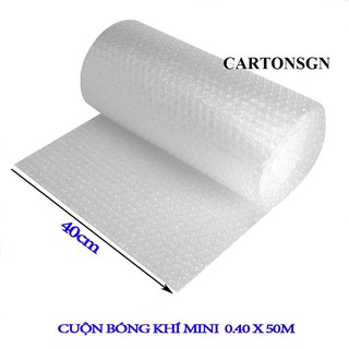 Kích Thước 0.4x50 (m) Cuộn Bong Bóng Khí - Màng xốp hơi - Xốp nổ