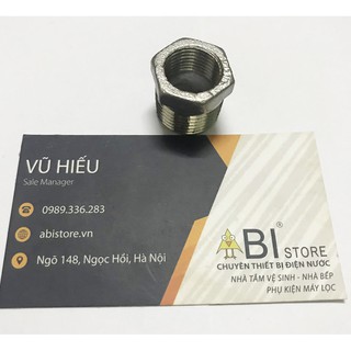 LƠ THU 1/2 3/8 ( 21 - 17 ) INOX ĐÚC SẦN HÀNG ĐẸP GIÁ RẺ, CÀ RÁ 21 17
