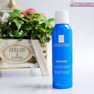 Nước Xịt Khoáng Kẽm &amp; Kháng Khuẩn La Roche-Posay SEROZINC 150ml