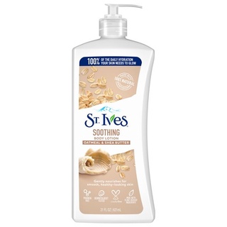 Sữa dưỡng thể St.ives Soothing Oatmeal &amp; Shea Butter 621ml