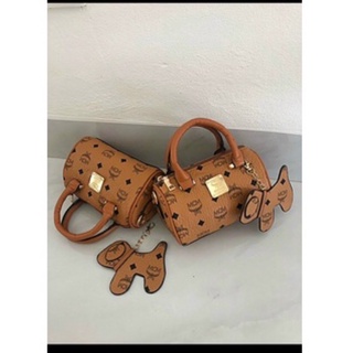 Túi Xách trống in hoạ tiết mcm kèm phụ kiện móc chó❣️Freeship❣️