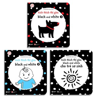 Sách - Kích Thích Thị Giác -  Black and white (Lẻ tùy chọn)