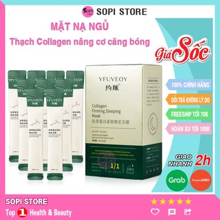 Mặt nạ ngủ thạch collagen nâng cơ căng bóng - Sopi Store