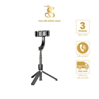 Gậy Selfie chống rung điện tử Gimbal L08 có bluetooth, có chân đỡ tự đứng kéo dài tới 86cm