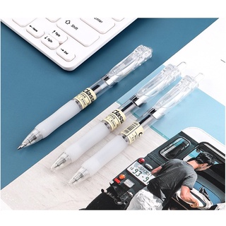 Bút nước dạng bấm ngòi 0.5mm Baoke - F35 - mau khô, không lắng cặn, bút trơn, êm tay - có ruột thay thế - vpp Diệp Lạc