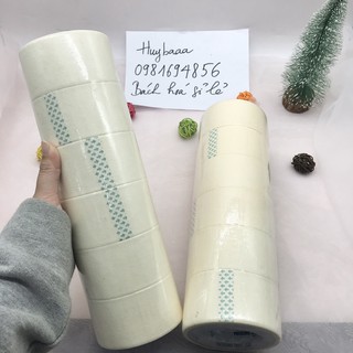 [ SỈ/ BUÔN] Băng Dính Giấy Trắng 6 YARD loại xịn các cỡ- Băng dính viết lên được