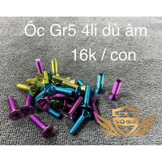 [Mã LIFE1603ALL giảm 10% đơn 0Đ] Ốc Titan Gr5 4li15 dù âm gắn nắp bình dầu tất cả các dòng xe gắn máy