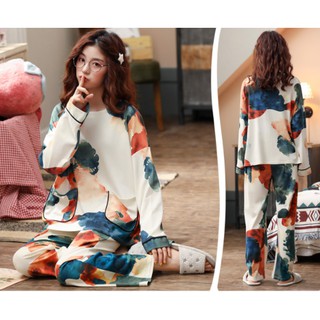 [CÓ SẴN] Pizama tay dài quần dài(Đồ ngủ pijama dễ thương)