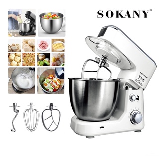 Máy Đánh Trứng Để Bàn, Máy Trộn Bột, Đánh Kem Đa Năng Chính Hãng SOKANY