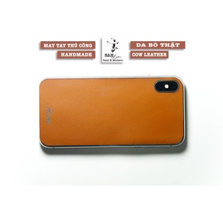 Tấm Dán Lưng Iphone X Da Bò Cam - RAM Leather