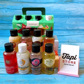 Set quà tặng 8 chai sữa tắm mini 60ml The Body Shop