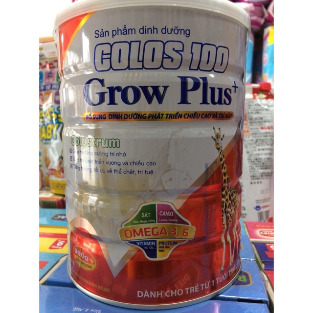 Sữa COLOS 100 grow plus (900g)