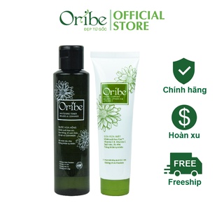 Combo Nước Hoa Hồng và Sữa Rửa Mặt Dưỡng Ẩm Sạch Sâu Oribe
