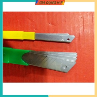 Lưỡi giao rọc giấy loại tốt (hộp 10 lưỡi)