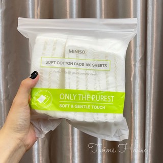 Bông tẩy trang Miniso 180 miếng