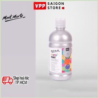 Màu Nước Poster Paint Mont Marte 500ml - Silver - MPST0012