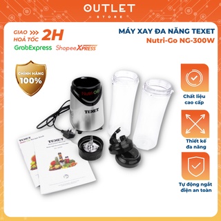 [Mã SKAMSALE03 giảm 10% đơn 200k] Máy xay đa năng Texet Nutri-Go NG-300W