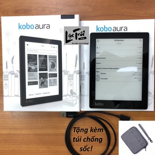 Máy đọc sách Kobo cài sẵn KOReader - Tặng túi chông sốc
