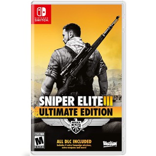 Băng game Nintendo Switch sniper elite III