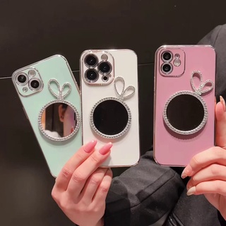 Ốp Điện Thoại Tráng Gương 3d Chống Sốc Cho iPhone 6 plus 6s plus 7 plus 8 plus xs max xr 11 pro max 12 pro max 13 pro max