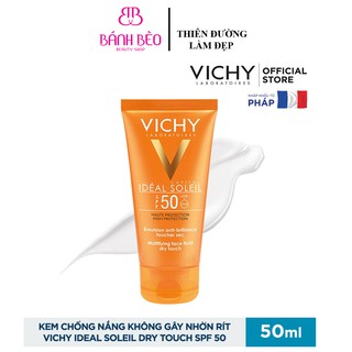 Kem Chống Nắng cho da dầu Vichy Ideal Soleil Dry Touch SPF50 (50ml)